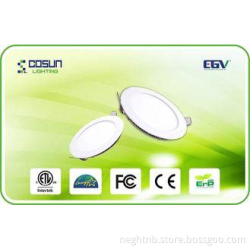 8W 4 Inch Round LED Flat Panel Lights For Shopping Mall , N